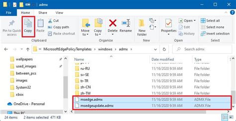 How to install Microsoft Edge Group Policy templates on Windows 10 ...