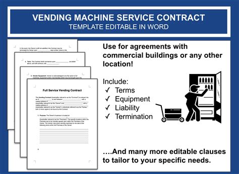 Vending Machine Business Starter Bundle TEMPLATE Proposal EDITABLE in ...