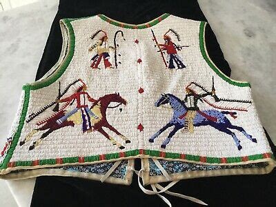 Sioux Dakota Rodeo Pictorial Vest EBay In 2020 Native American