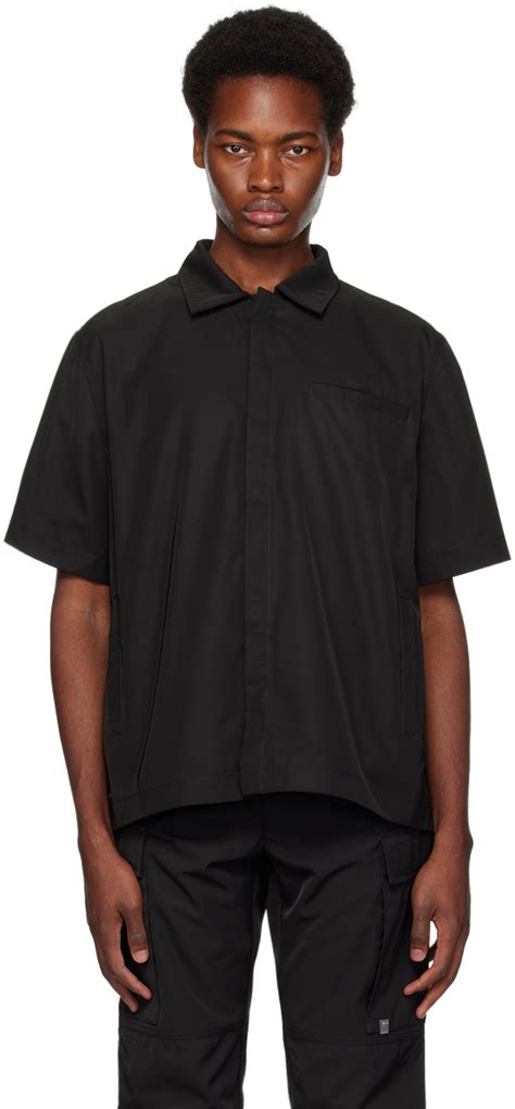 Chemise noire à boucle rapide 1017 ALYX 9SM en solde