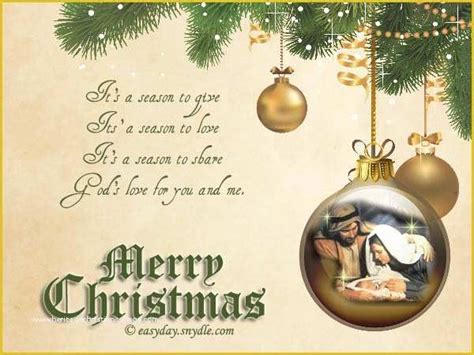 Free Religious Christmas Card Templates Of Christian Christmas Card ...