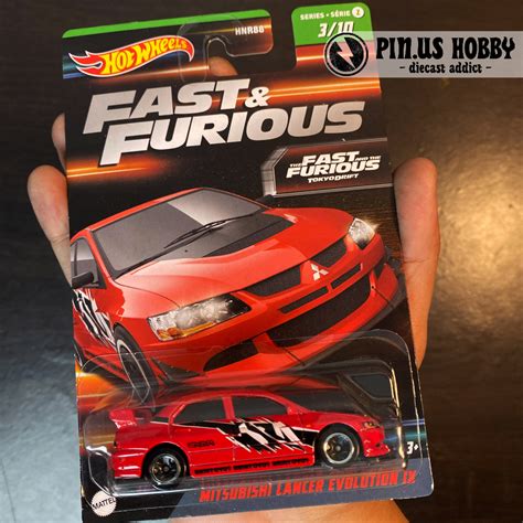Jual Hot Wheels Fast And Furious Wave Nissan Skyline Gtr Bnr Mitsubishi Lancer Evolution