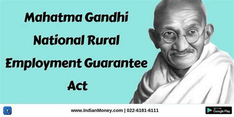 Mahatma Gandhi National Rural Employment Guarantee Act Employment