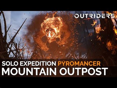 Mountain Outpost Expedition Completion Solo Pyromancer Gold Tier