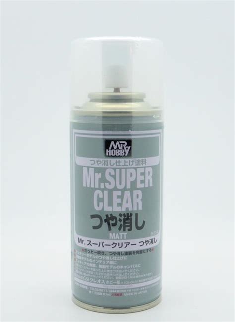 MR SUPER CLEAR FLAT 170ML SPRAY | MR HOBBY | PAINTS / ADHESIVES ...
