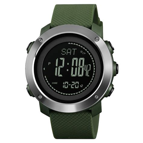 SKMEI 1418 Altimeter Barometer Thermometer Altitude Compass Outdoor ...