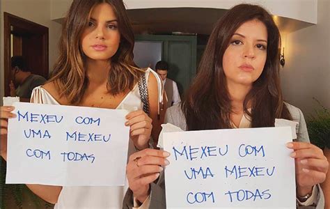 Famosas Se Unem Em Campanha Contra Ass Dio Sexual No Trabalho Ofuxico