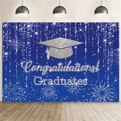 Mehofond 7x5ft Graduation Backdrop Congratulations