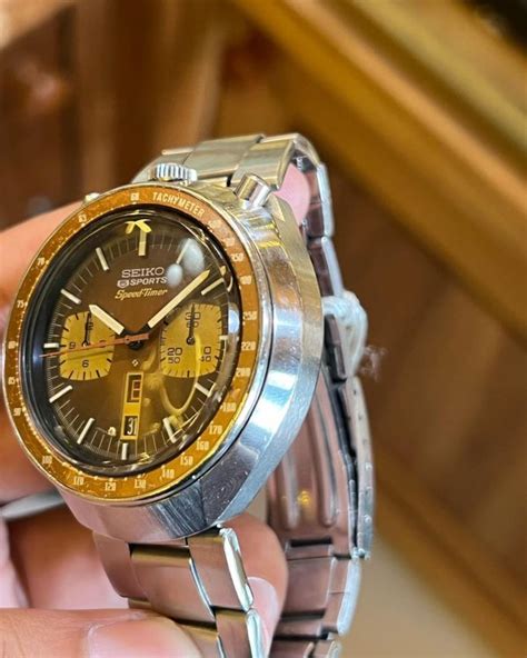 Jual Jam Vintage Seiko Bullhead Speedtimer