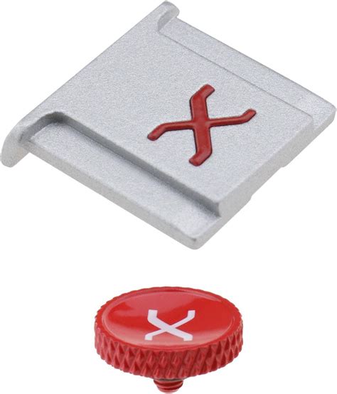 Emagtech Camera Hot Shoe Cover Cap Protector Shutter Button Compatible With Fujifilm Xpro