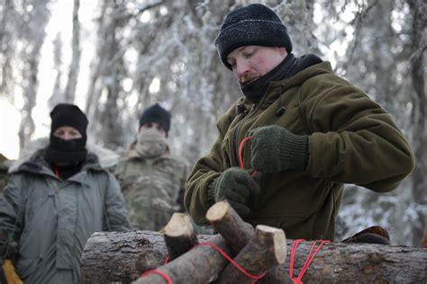 Distinguished leaders visit Arctic Survival School > Eielson Air Force Base > Display