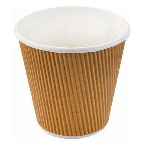 Disposable Paper Tea Cup Packet Size 100 Piece Capacity 100 ML At