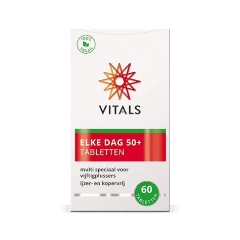 Vitals Elke Dag 50 60 Tabletten Nu Kopen