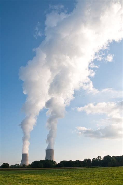 Emission Of Coal Power Plant Stock Image Image Of Chimney Electrical