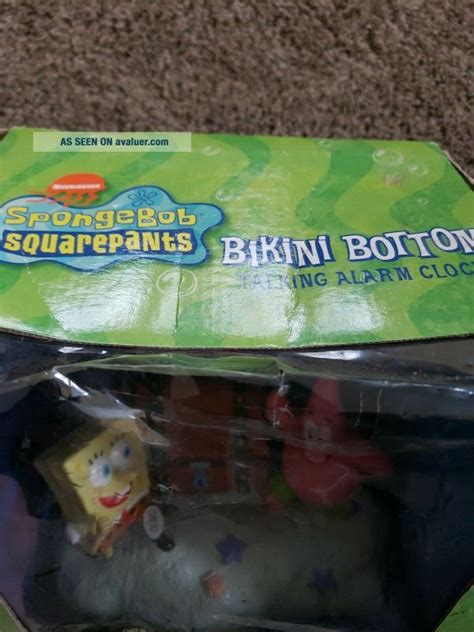 Nickelodeon SpongeBob SquarePants Bikini Bottom Talking Alarm Clock