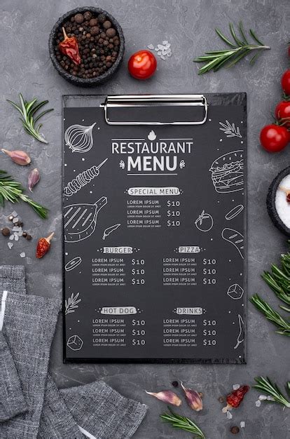 Menu Board Zdjęcia darmowe pobieranie na Freepik