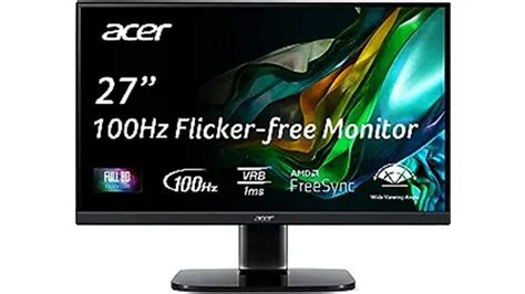 Acer KB272 EBI 27 Monitor Review Gaming Office Product Reviews