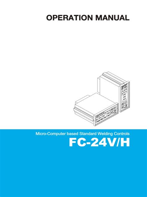 FC24 e Manual | PDF | High Voltage | Vacuum Tube