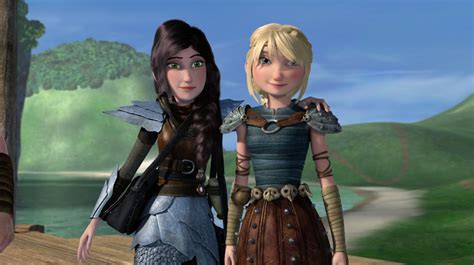 Astrid Y Heather How Train Your Dragon How To Train Your Dragon Httyd