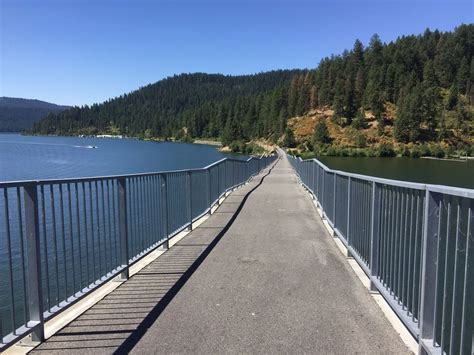 The Trail Of The Coeur d'Alenes Is A Beautiful Bridge Hike In Idaho