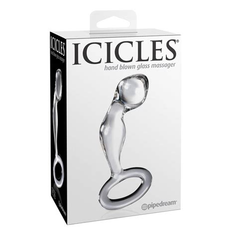 Icicles No 46 Glas ButtPlug Til Anal Stimulering