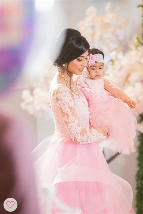 Light Pink Mother Daughter Matching Dress Dresses for First | Etsy