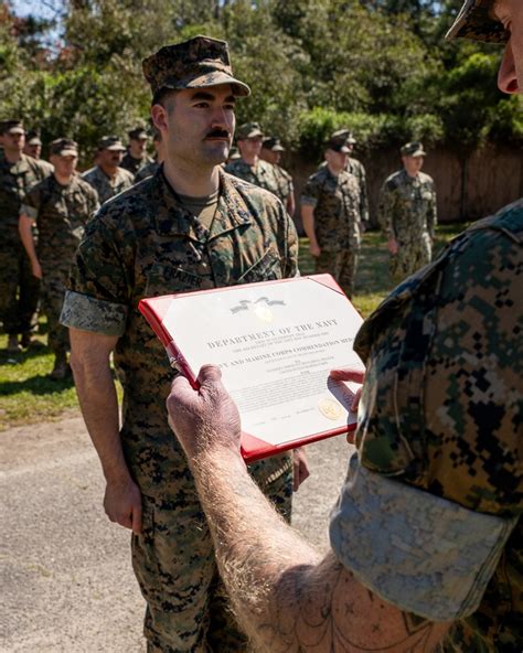 Dvids Images Marine Awarded Navy And Marine Corps Commendation