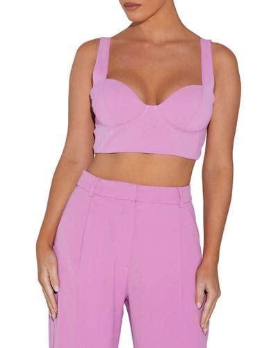 Purple Naked Wardrobe Tops For Women Lyst