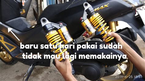 Ganti Shock Belakang Yamaha Nmax Biar Lembut Ganti Sama Yang