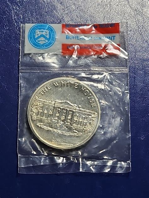 Bureau Of The Mint White House Washington Dc Medal Sealed Coin Mt 0332 Ebay