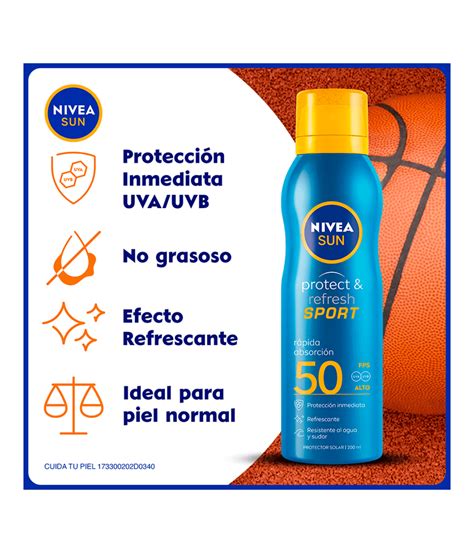 Protector Solar En Spray FPS 50 200 Ml NIVEA SUN