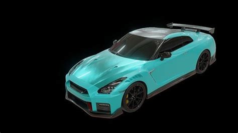 Nissan Gtr Nismo D Model Cgtrader