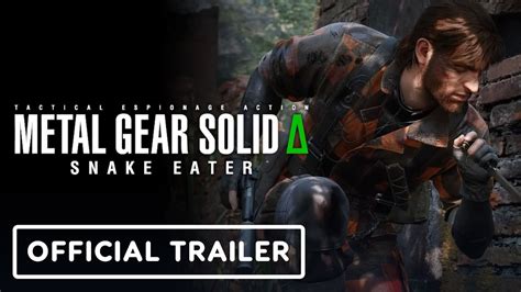 Metal Gear Solid Delta Snake Eater Il Primo Trailer Gameplay Del