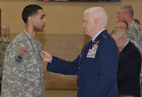 Dvids News Massachusetts Army National Guard Soldier Receives The Purple Heart During An