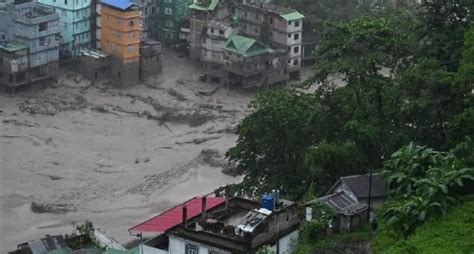 Cloudburst In Sikkim Major Roads And Bridges Washed Away High Alert