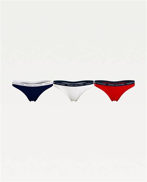 Pack De 3 Tangas De Algodón Reciclado · Tommy Hilfiger · El Corte Inglés