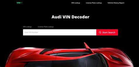 How To Check And Decode An Audi Vin