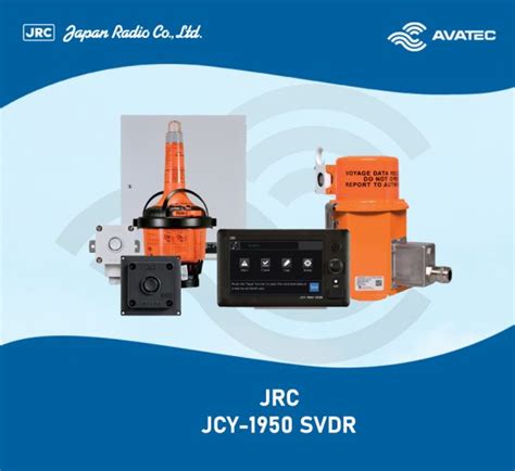 Jrc Jcy Vdr Avatec Marine