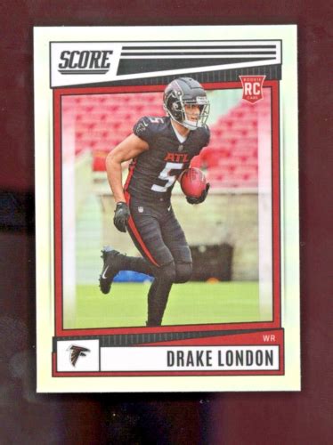 2022 Chronicles Score Premium Rookies Drake London Sp 379 Falcons Ebay