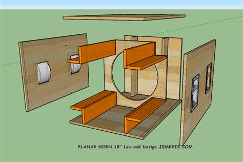 Skema Box Planar Horn Inch Low Mid Jauh