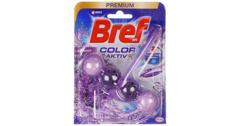 Odorizant WC Bref Color Aktiv 55gr 1 Buc Lavanda Mertecom Ro