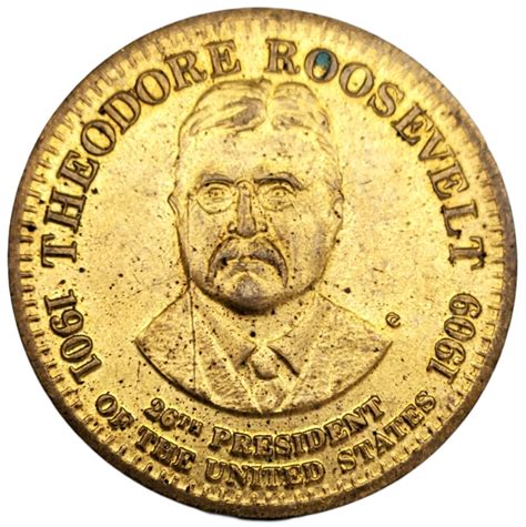 Theodore Roosevelt 26th President 1901 1909 Commemorative Coin Np0183