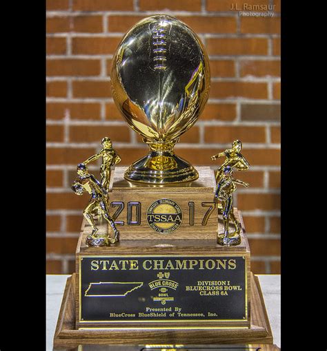 2017 Tssaa Division 1 Class 6a State Football Championship Trophy A