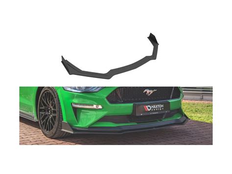 Tuning Maxton Street Pro Front Splitter V 2 Ford Mustang GT MK6