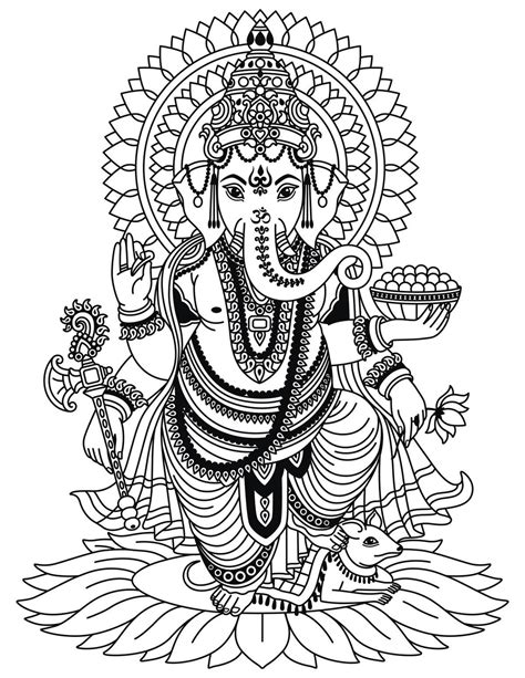 Pin By Chari On Shiva Ganesha Drawing Ganesha Tattoo Ganesha Art