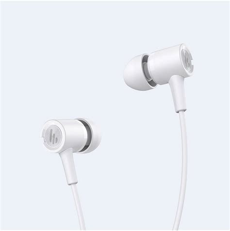 Edifier P205 In-Ear Headphones with Mic and Inline Control, 8mm Dynamic ...