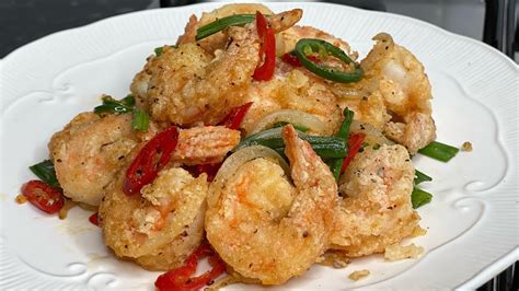 Salt And Pepper Shrimp BEST Recipe YouTube