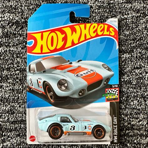 HOT WHEELS Shelby Cobra Daytona Coupe GULF Livery Case E Shopee Malaysia