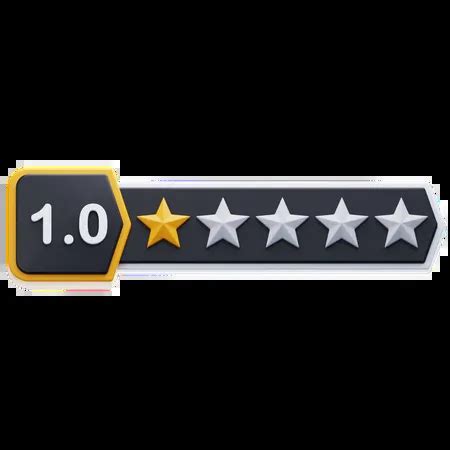 1,400 One Star Rating 3D Illustrations - Free in PNG, BLEND, or glTF ...