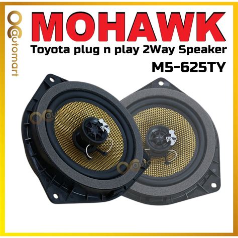 Mohawk M5 Series Toyota Plug N Play 2 Way Coxial Spk Speaker 6 5 Inch